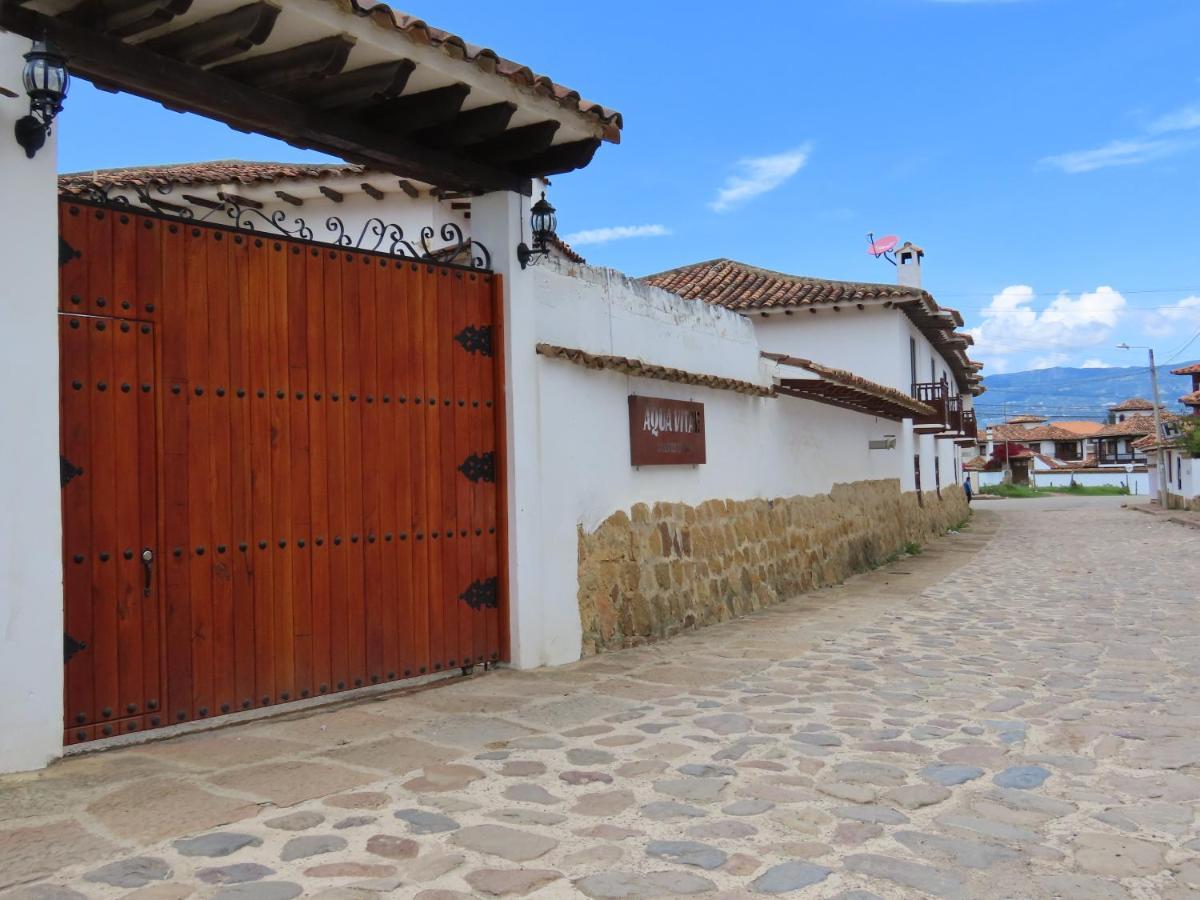 Aqua Vitae Hotel Villa de Leyva Exteriör bild