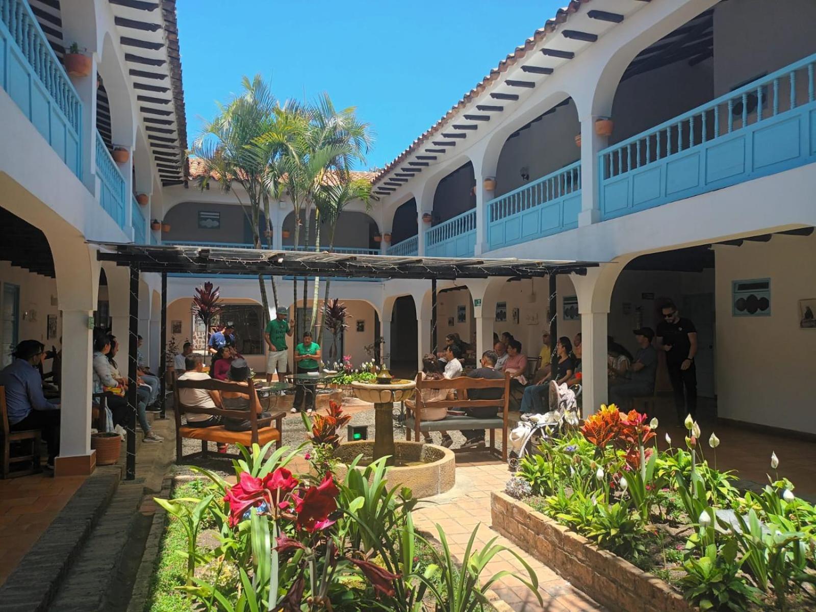 Aqua Vitae Hotel Villa de Leyva Exteriör bild